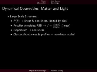 Modified Gravity - a brief tour | PDF