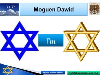Kehilah Melech HakavodMoreh Mario Canales
Fin
 