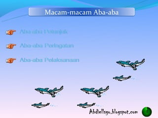 Macam-macam Aba-aba




                      8
 