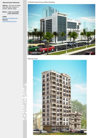 Architect Mohamed samir portfolio | PDF