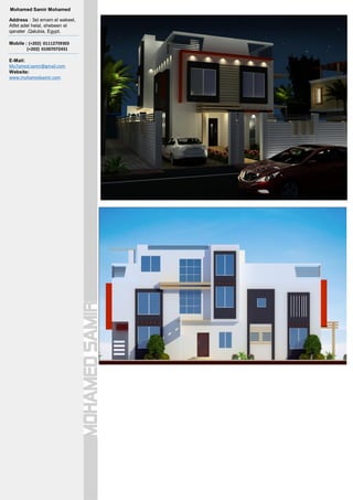 Architect Mohamed samir portfolio | PDF