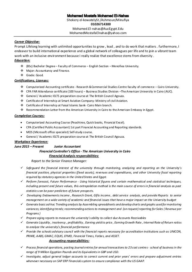 Mohamed Elnahas Cv