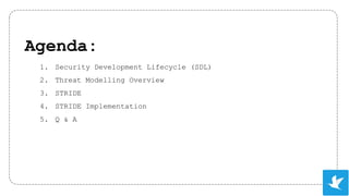 STRIDE: Digging Vulnerability by Threat Modelling | PDF