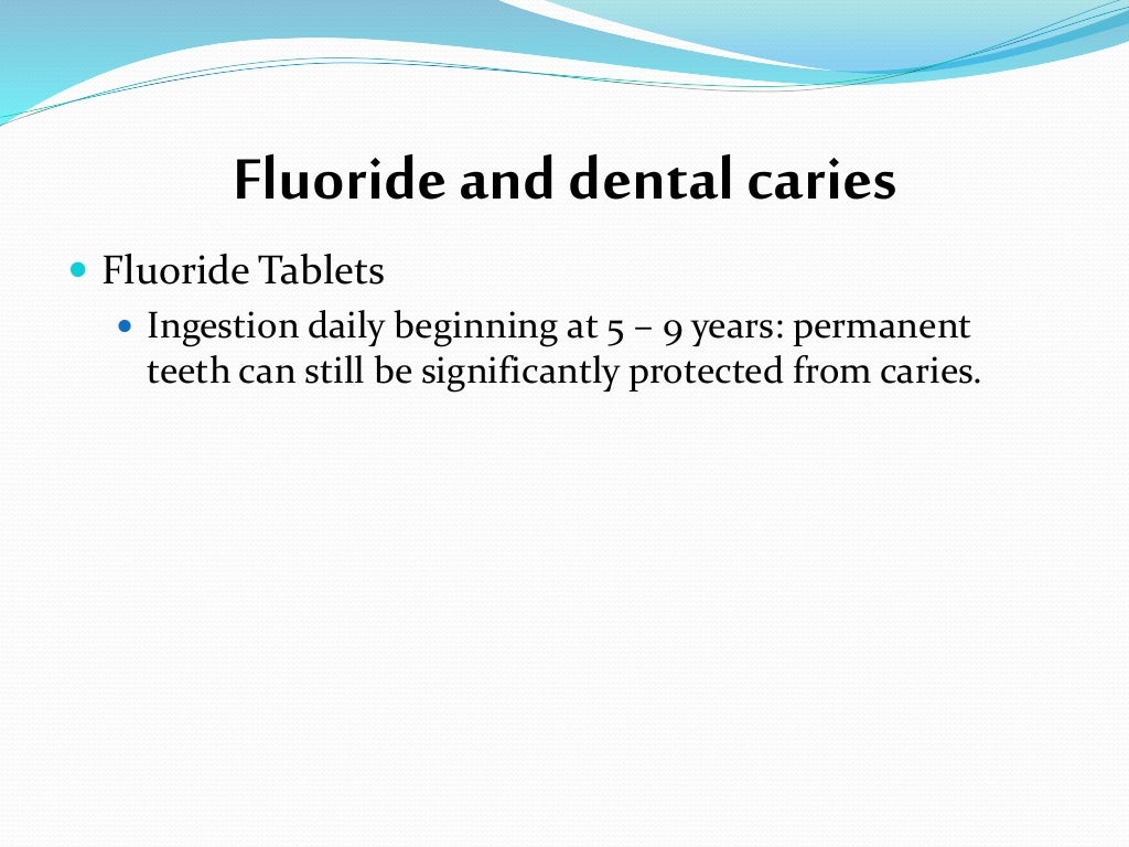 fluoride in dentist