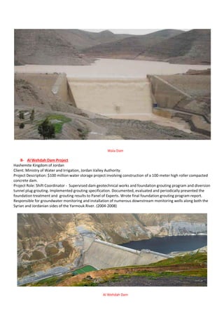 Mohammad S. Alshakhatreh - Geotechnical / Grouting | PDF