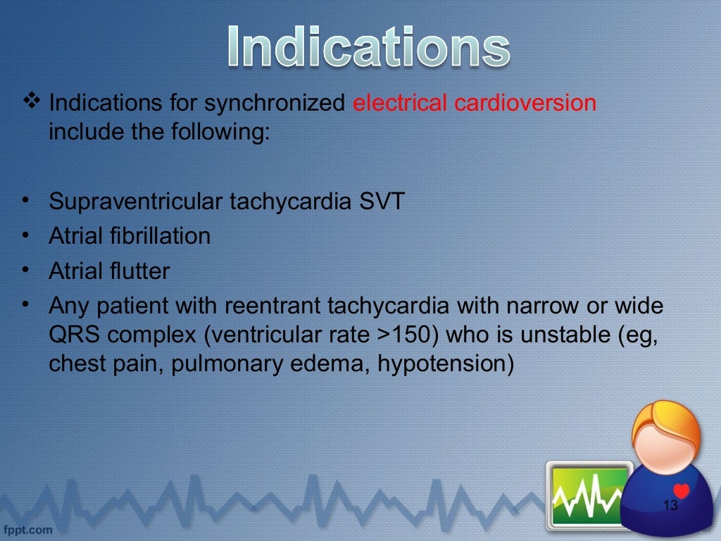 defibrillation and cardioversion