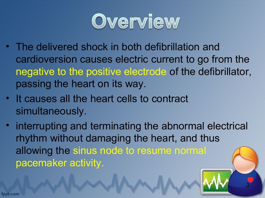 defibrillation and cardioversion