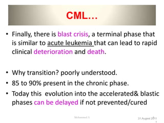 chronic leukemia | PPTX