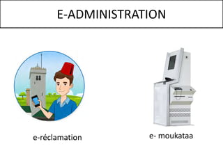 E-ADMINISTRATION
e- moukataae-réclamation
 