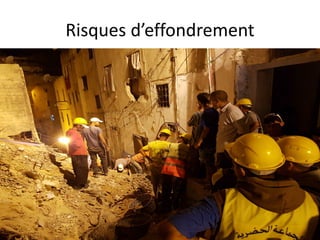Risques d’effondrement
 