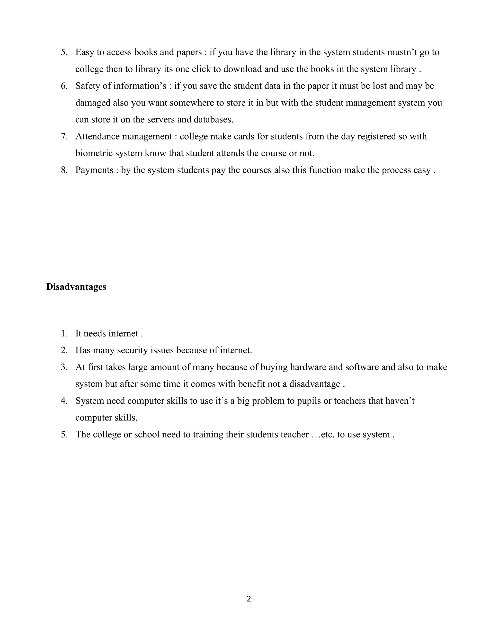 Student Management System | PDF