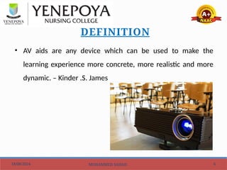 Dynamic Definition Visual Aid Procuring and Managing Audio Visual aids.pptx