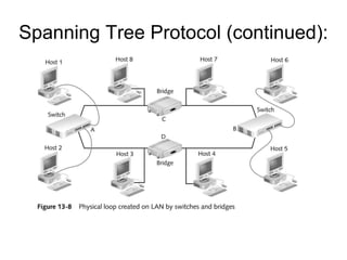 Spanning Tree Protocol (continued): 