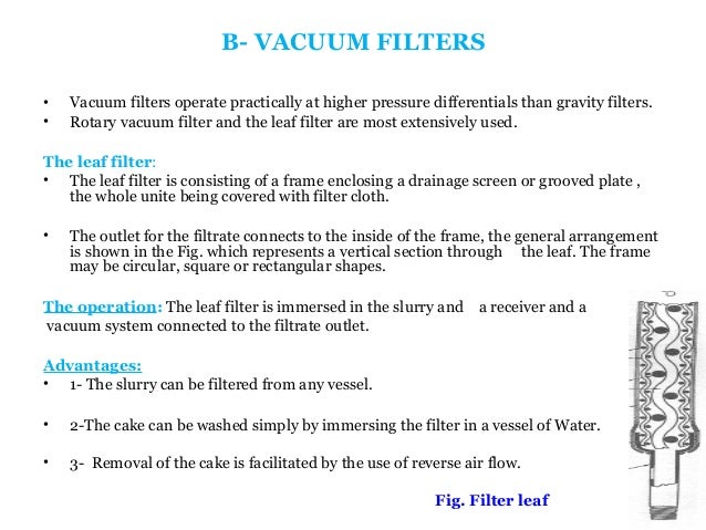 rotary vacuum filter là gì