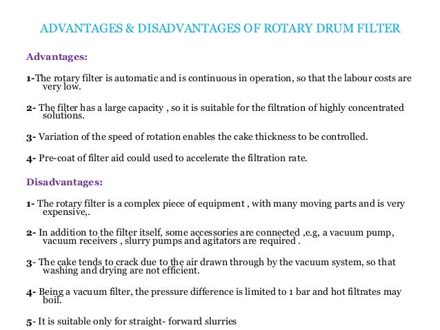 rotary vacuum filter là gì