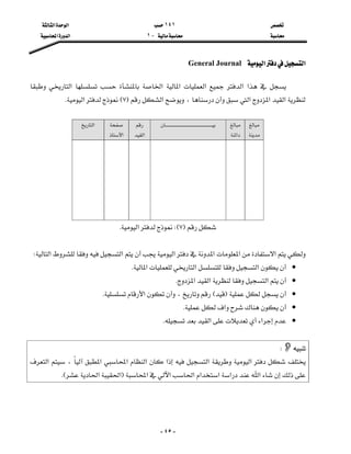 ١٤١‫א‬‫א‬
J١‫א‬‫א‬

- ٤٥ -
‫א‬‫א‬General Journal
 ‫א‬    ‫א‬ ‫א‬ ‫א‬  ‫א‬ ‫א‬  
‫א‬،‫א‬‫א‬‫א‬F٧E‫א‬K




‫א‬

‫א‬

‫א‬
‫א‬

F٧WE‫א‬K

‫א‬‫א‬‫א‬‫א‬‫א‬‫א‬W
•‫א‬‫א‬‫א‬K
•‫א‬‫א‬‫א‬K
•FE‫א‬،K
•‫א‬K
•‫א‬‫א‬K

W
‫א‬‫א‬‫א‬‫א‬‫א‬‫א‬‫א‬،
‫א‬‫א‬‫א‬‫א‬‫א‬‫א‬‫א‬F‫א‬‫א‬KE


 