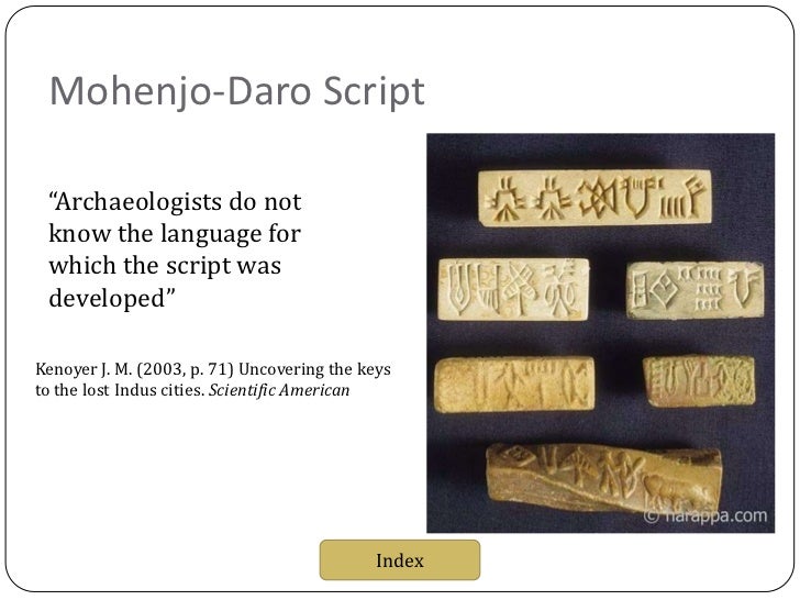 Essay on mohenjo daro