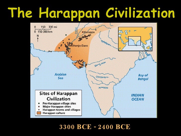 Harappa And Mohenjo Daro Map