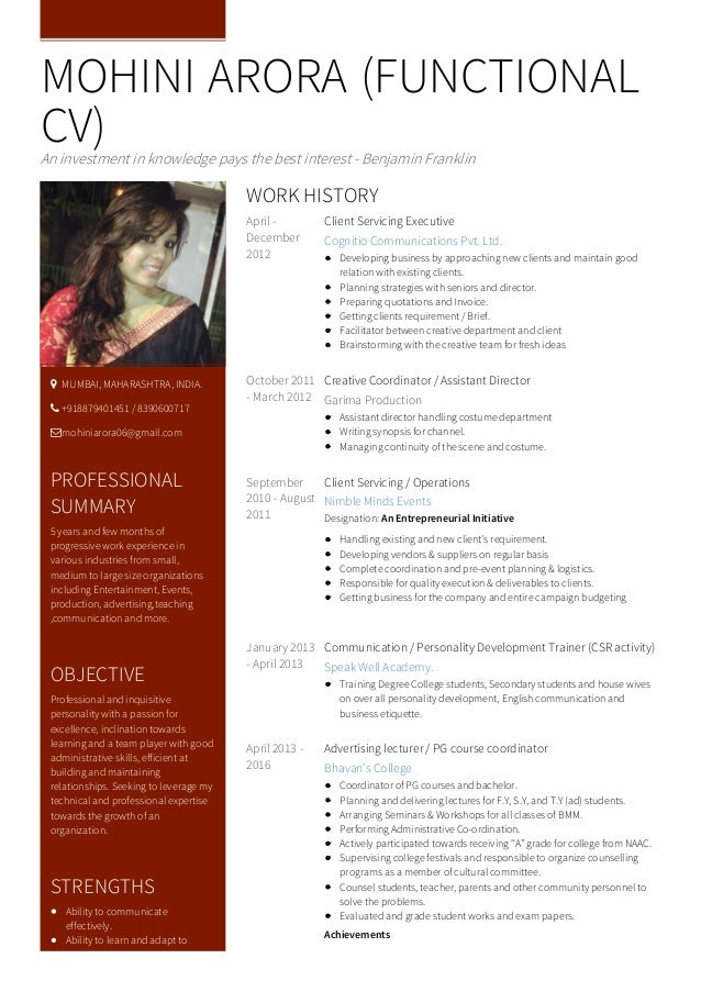 mohini arora visualcv_resume final functionalcv 1 benjamin franklin resume