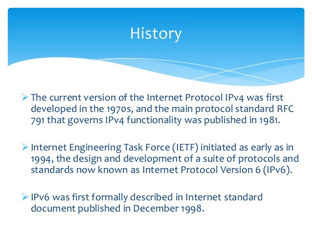 next generation internet protocol ipv6 General j article ipv6: the next generation internet 1 ipv4 and its shortcomings protocol harsha srinath is currently pursuing his ms. next generation internet protocol ipv6 General j article ipv6: the next generation internet 1 ipv4 and its shortcomings protocol harsha srinath is currently pursuing his ms.
