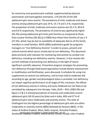 ANEMIA | PDF