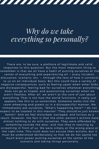 How To Not Take Things Personally.pdf