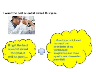 I want the best scientist award this year. 
 
