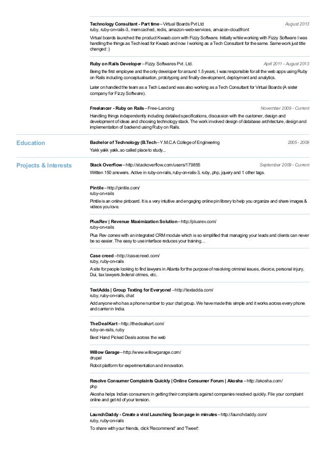 mohit jain s resume