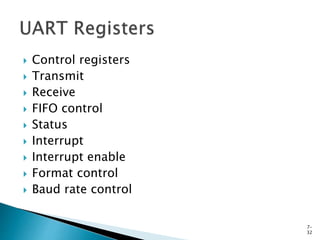 Universal Serial Communication Interface | PPTX