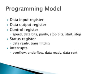 Universal Serial Communication Interface | PPTX