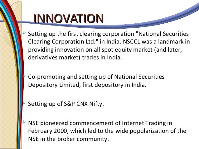 Weekly options trading commenced on nse in