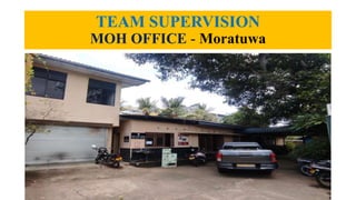TEAM SUPERVISION
MOH OFFICE - Moratuwa
 