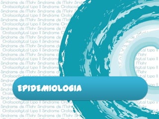 EPIDEMIOLOGIA
 