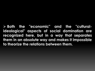   operates in the realm of representations and consciousness