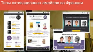 Типы активационных емейлов во Франции
2015-06-012015-06-01
 