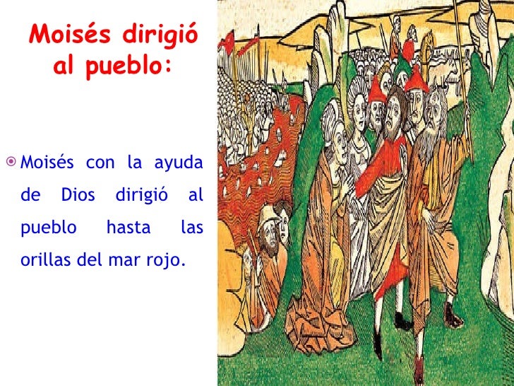 Moisès y el paso del mar rojo