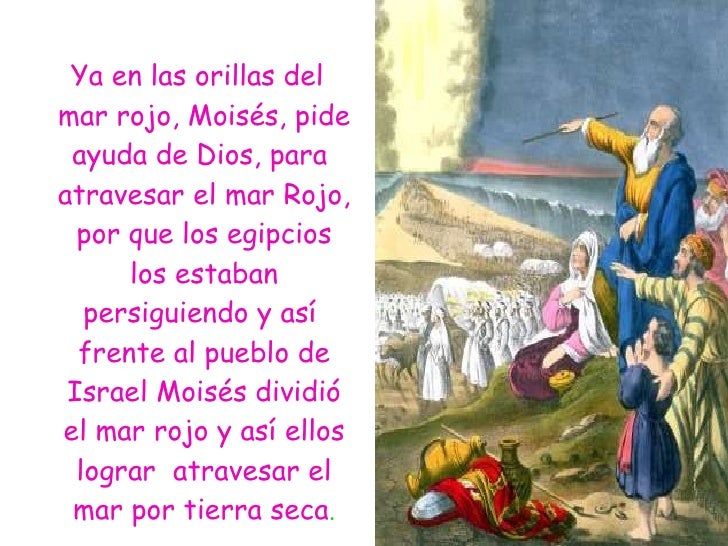 Moisès y el paso del mar rojo