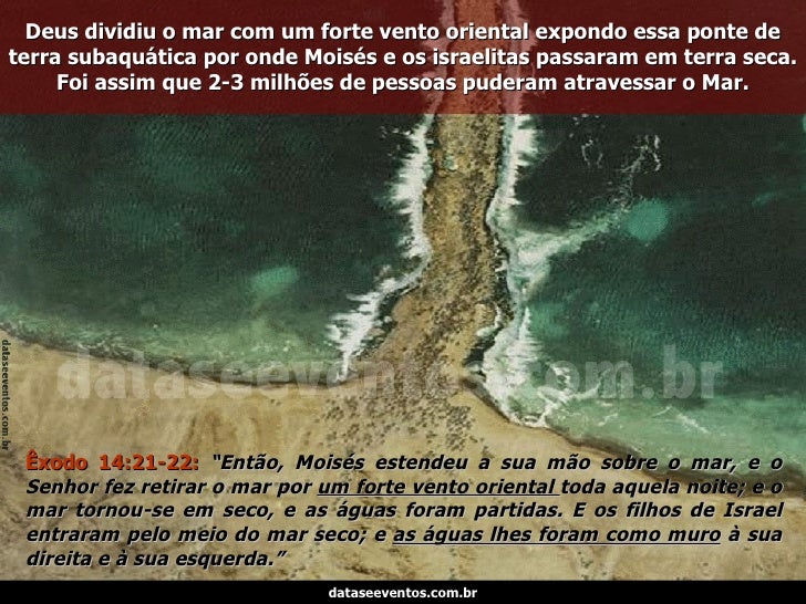Moisés e a Travessia do Mar Vermelho Moisés e a Travessia do Mar Vermelho
