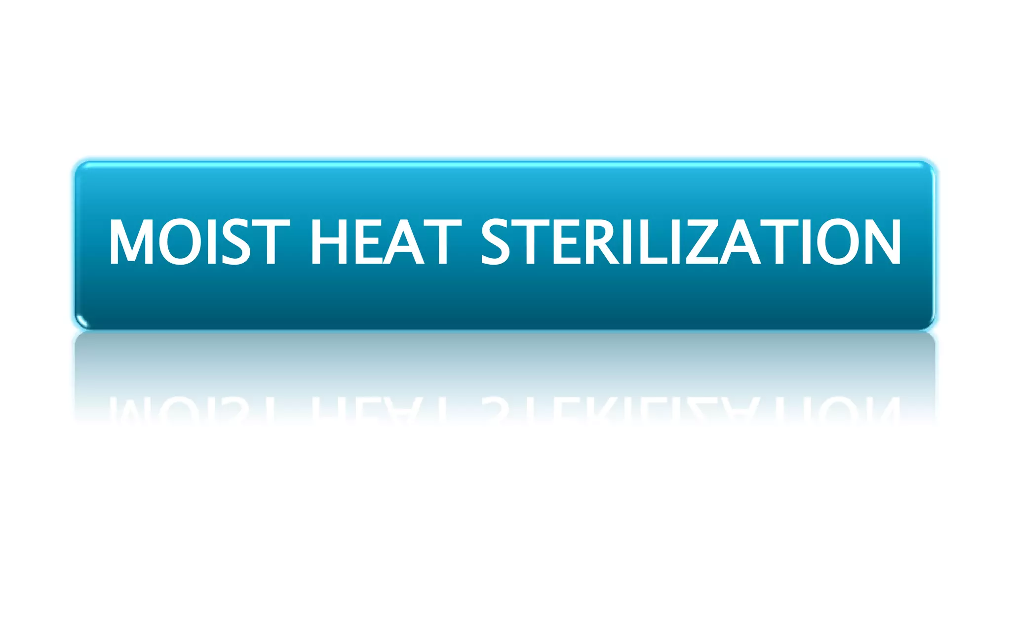 Moist heat sterilization PPT