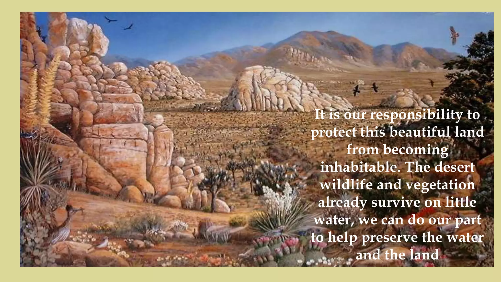 Mojave desert biome | PPTX