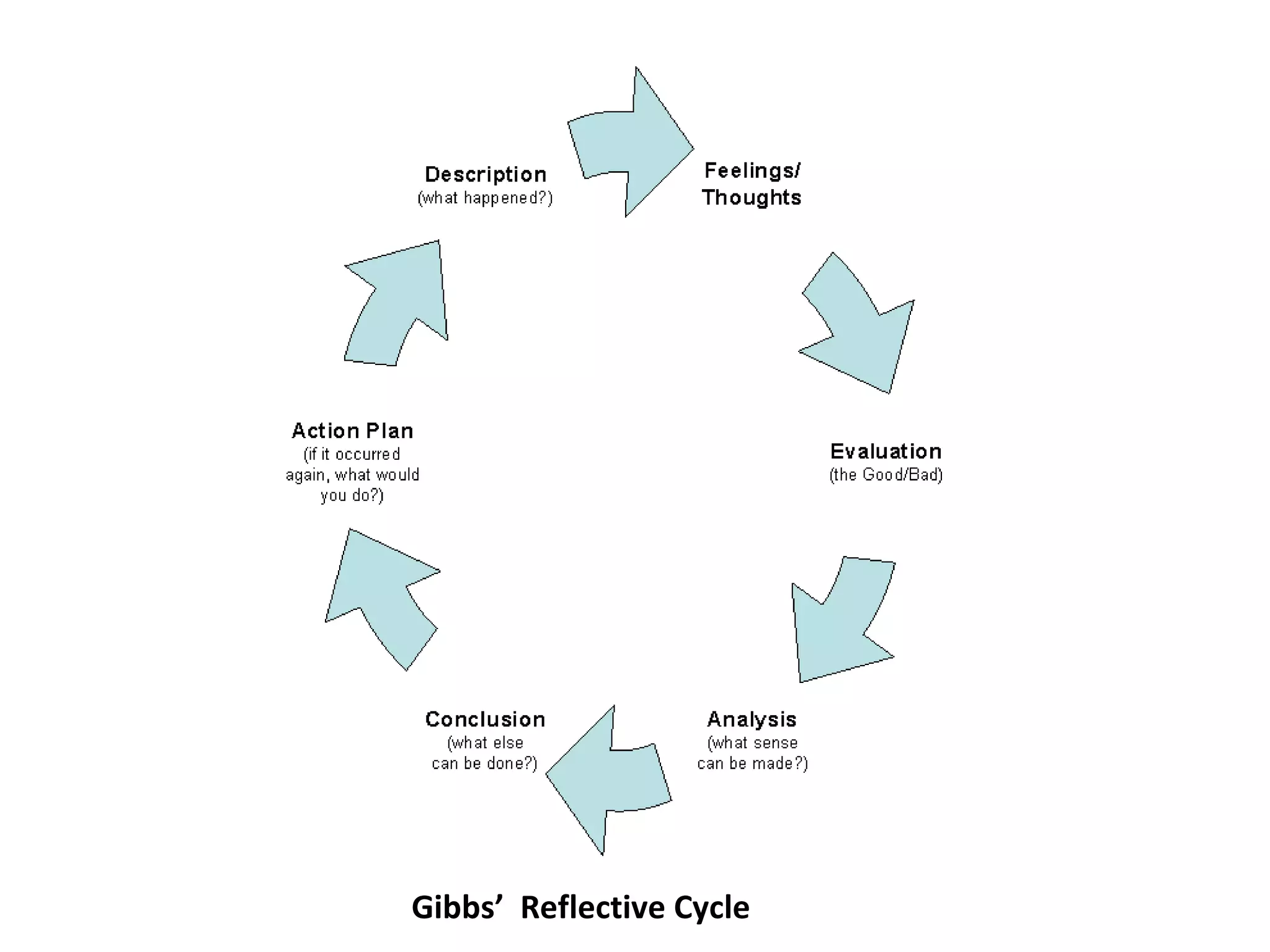Gibbs’  Reflective Cycle 
