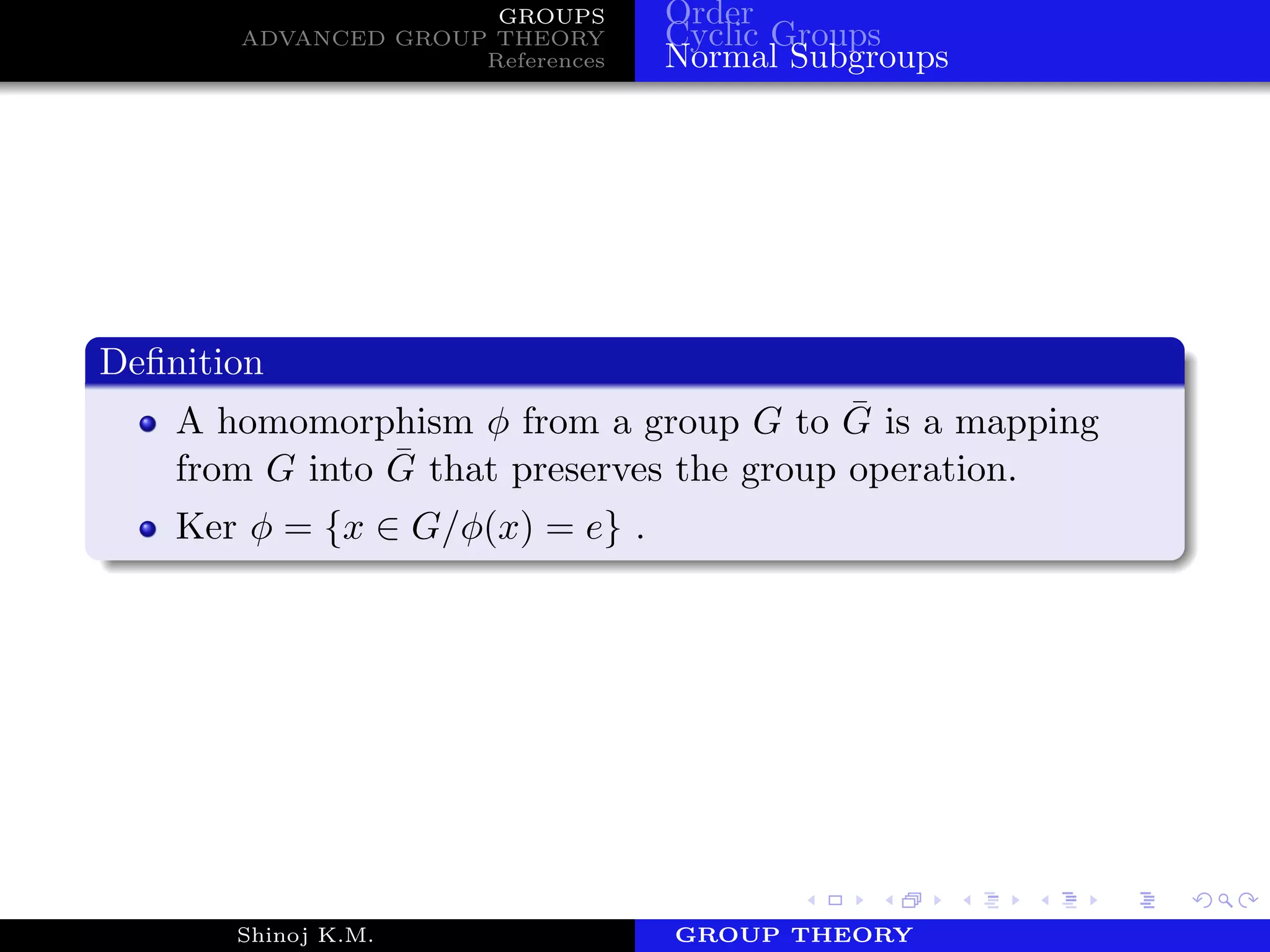 Group Theory | PPT