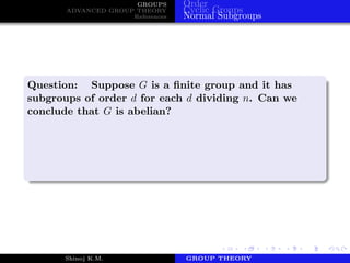 Group Theory | PDF
