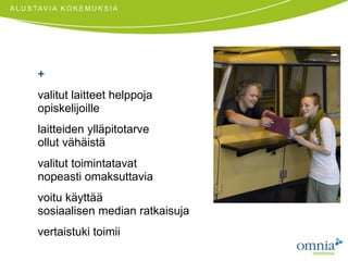 Oppilaitos lataa tietyt appsitOpiskelija voi ladataomalla tilillään omia appsejaFlickr, Alex Barros