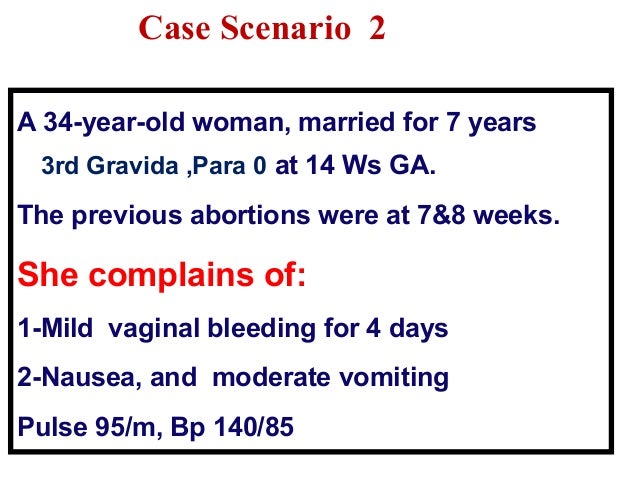 What Are The Required Investigations?  Quantities serum β hCG  Free T4  Protein in urine  Rescanning after one week in a  ...