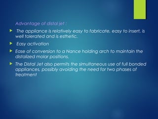 Distalisation Jet Molar distalisation | PPT