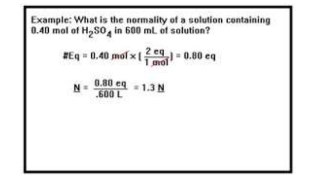 Normality,Molality,Molarity,Mole fraction,Formality