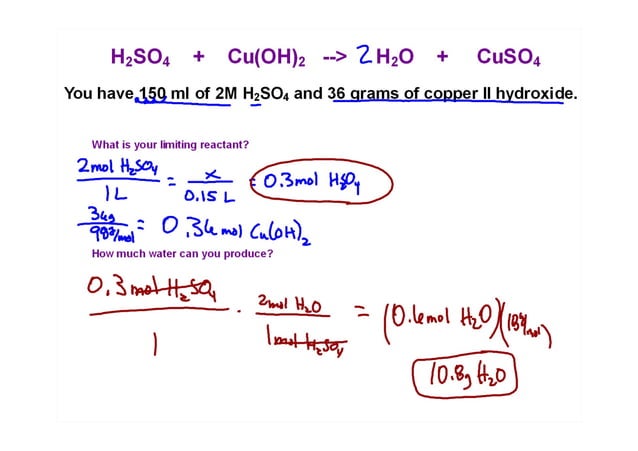 Molarity Lab Practical Warm Up | PPT