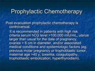 Molar pregnancy | PPT