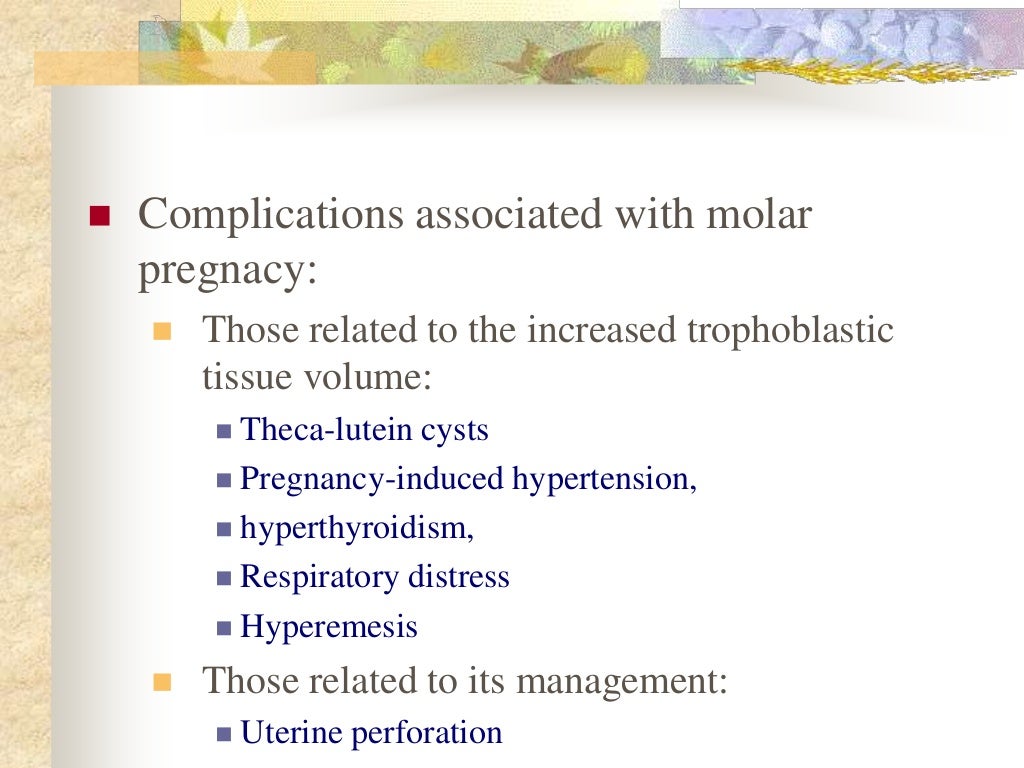 Molar pregnancy